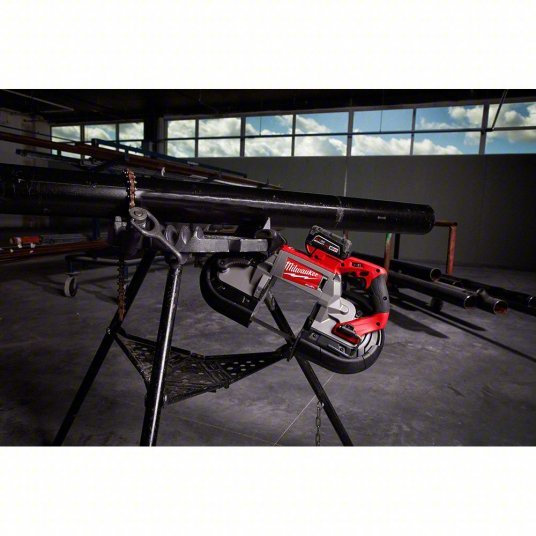 Milwaukee 2729S-20 Portable Band Saw, 18V DC, 44 7/8 in Blade Length