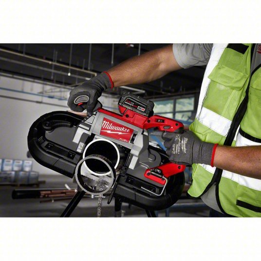 Milwaukee 2729S-20 Portable Band Saw, 18V DC, 44 7/8 in Blade Length
