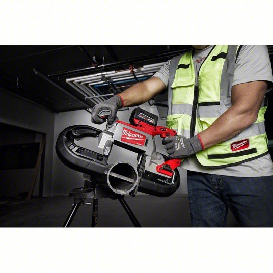 Milwaukee 2729S-20 Portable Band Saw, 18V DC, 44 7/8 in Blade Length
