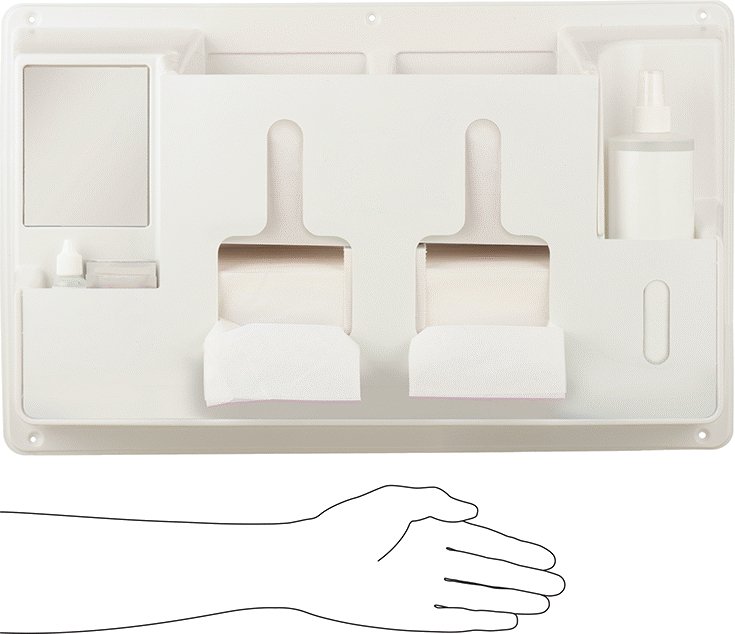 McMaster 5609T552 Refillable Lens Cleaning Station with Silicone-Free Solution