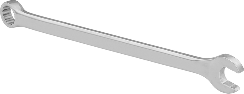McMaster 56255A32 Polished Chrome-Plated Combination Wrench, with 12-Point Openings, 7/16" Size, 7-1/4" Overall Length