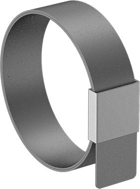 McMaster 5655K12 Low-Profile Band Clamps for Firm Hose, Galvanized Steel, 5/8 In to 1-3/8 In ID