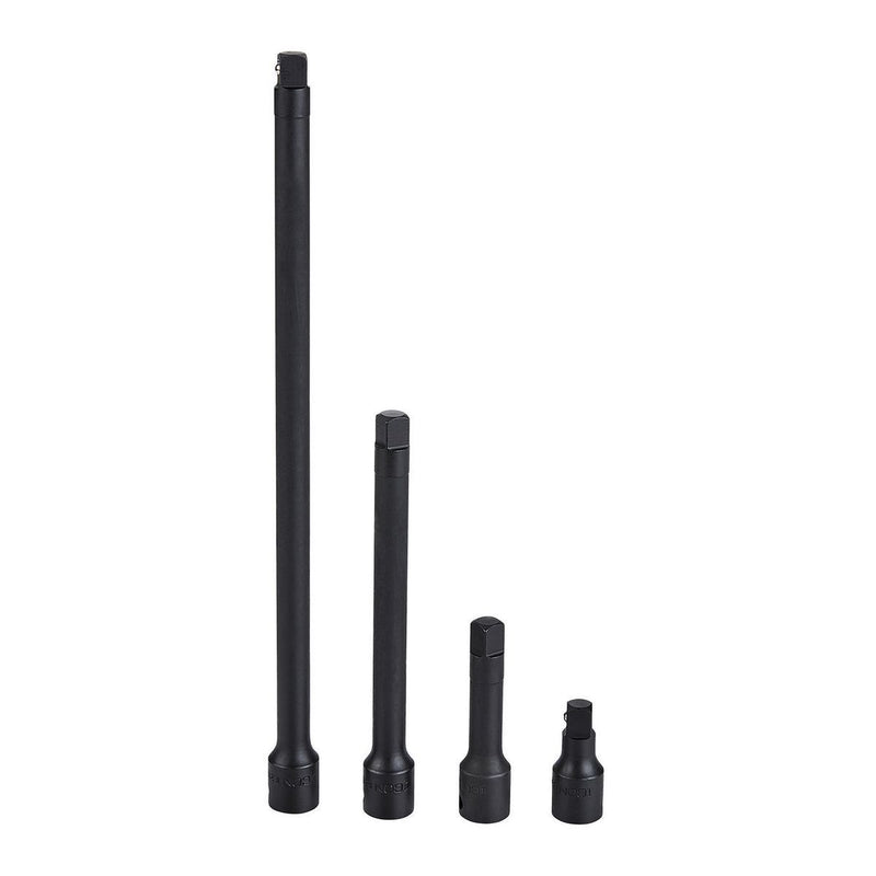 Icon 56918/IE3-4 3/8 in. Drive Professional Impact Socket Extension Set, 4 Piece