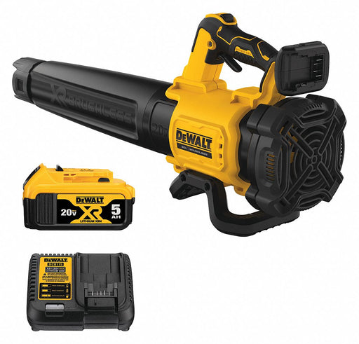 DEWALT DCBL722P1 Battery-Powered Handheld Leaf Blower Kit, 20V MAX XR®, 450 cfm Max. Air Flow, 2 Speeds