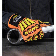 Ironclad SDX2P-05-XL Mechanics Gloves XL (10), Riggers Glove, Synthetic Leather with PVC Grip, Orange, 1 PR
