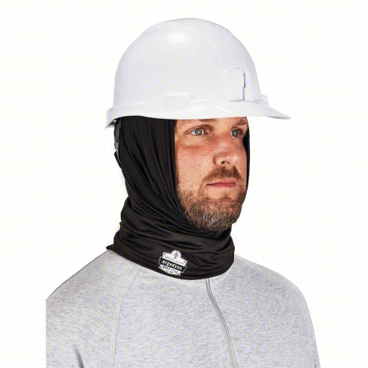 Chill-Its 6487 Neck Wrap, Black, Universal, Neck Wrap, Cooling, Polyester/Spandex