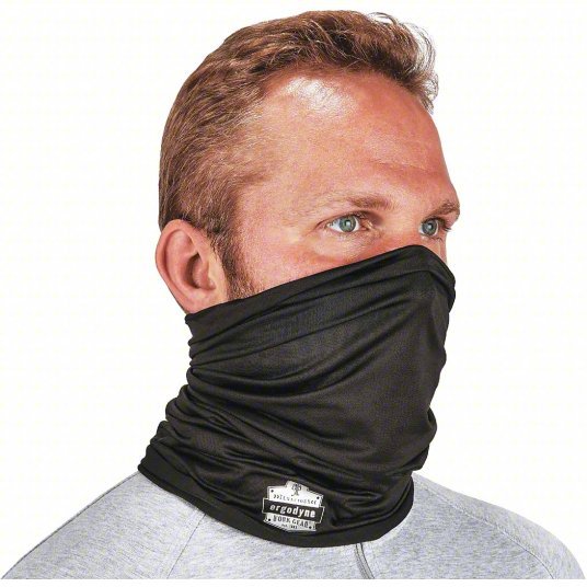 Chill-Its 6487 Neck Wrap, Black, Universal, Neck Wrap, Cooling, Polyester/Spandex