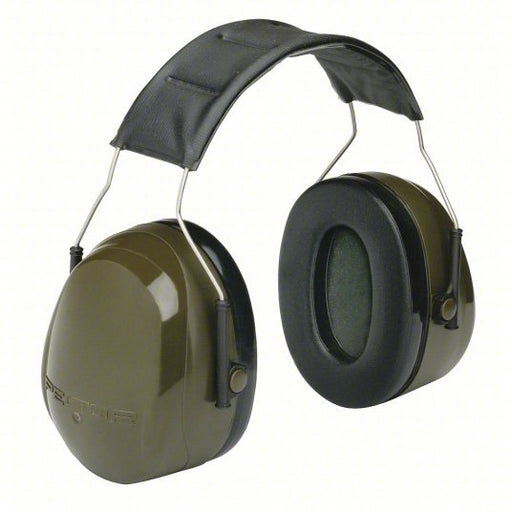 Ability One 4240-01-469-8738 Ear Muffs Over-the-Head 27dB Green