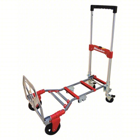 Milwaukee DC73333 Convertible Hand Truck 15 in x 11 in, 24 in x 8 1/2 in x 7 1/2 in