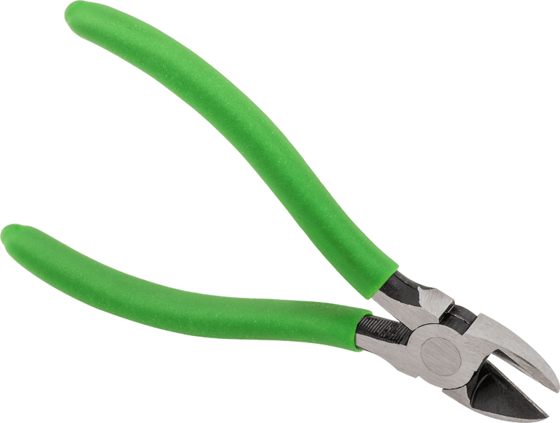 McMaster 5712A22 High-Visibility Wire Cutters, Green Grip, 6-1/2" Overall Length