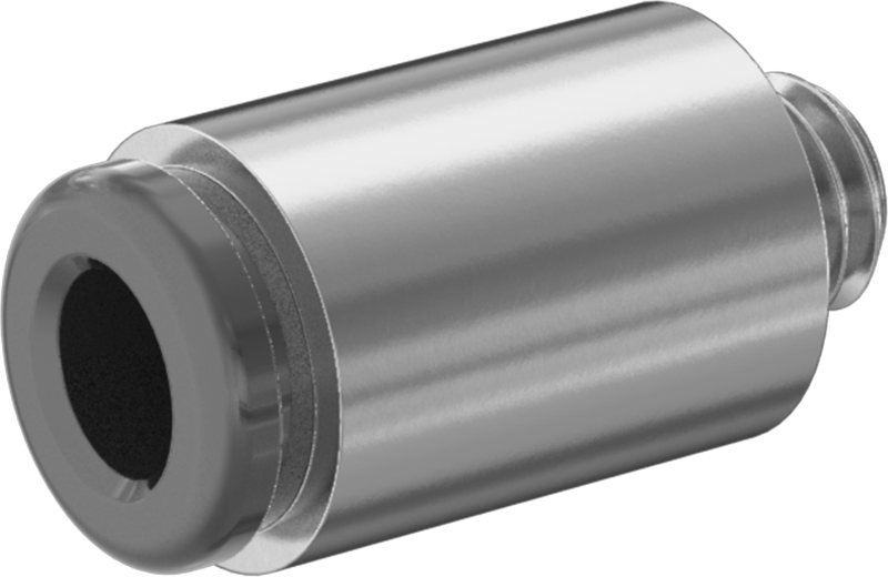 McMaster 5779K244 Push-to-Connect Tube Fitting for Air Adapter, for 5/32" Tube OD x 10-32 Thread Male Pipe