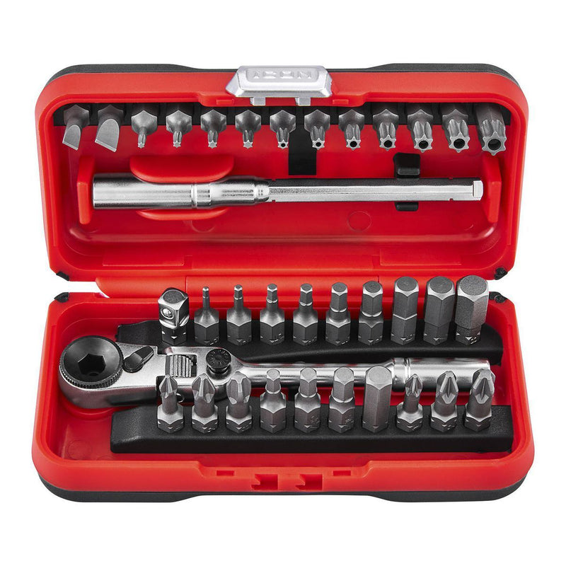 Icon 58074/RXFT-35 Locking Flex Head Ratchet and Bit Set, 35-Piece