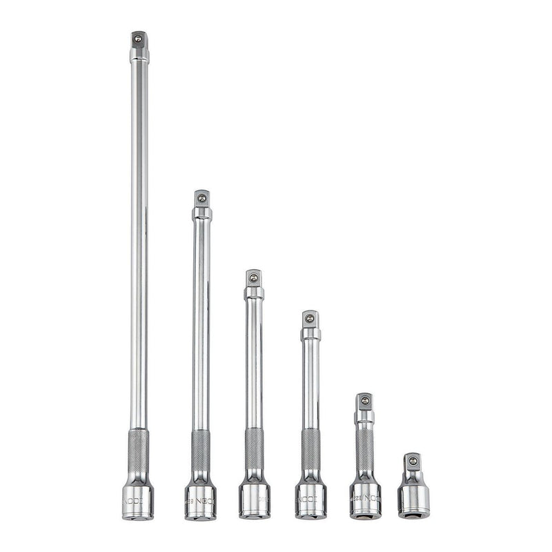 Icon 58274/E2T-6 3/8 in. Drive Professional Socket Extension Set, 6 Piece