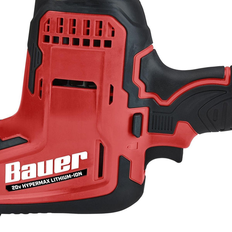 Bauer 21702CR-B/58458 20V Brushless Cordless Compact Reciprocating Saw – Tool Only