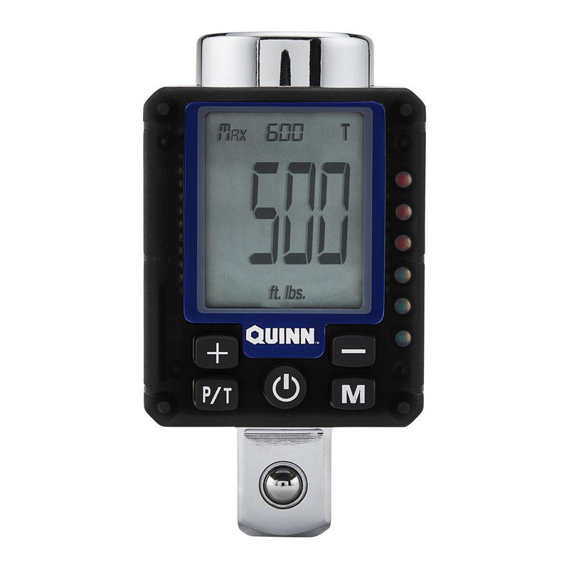 Quinn 58707 3/4 in. Drive 150-750 ft. lb. Digital Torque Adapter