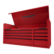 Redwood US General RW58712 56 in. x 22 in. Top Chest, Series 3, Red