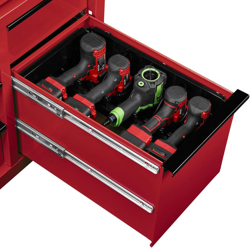 Redwood US General RW58714 56 in. x 22 in. Roll Cab, Series 3, Red