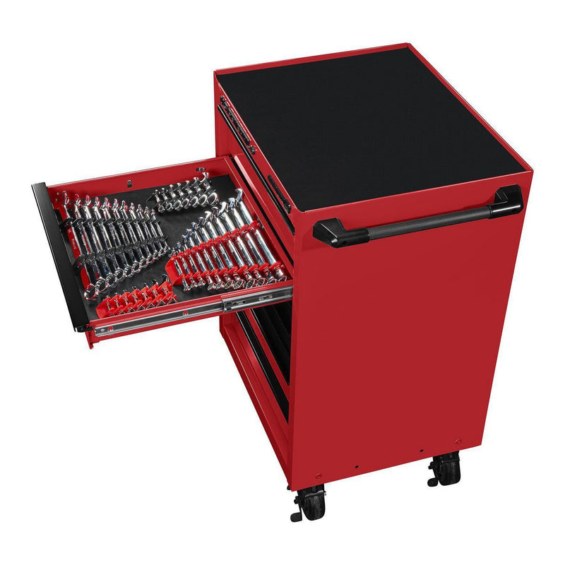 Redwood US General RW58721 27 in. x 22 in. Roll Cab, Series 3, Red