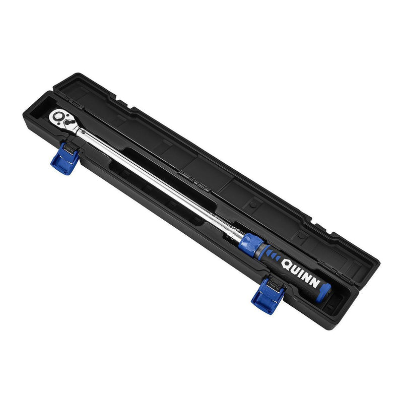 Quinn 58995 1/2 in. Drive 50-250 ft. lb. Click Torque Wrench
