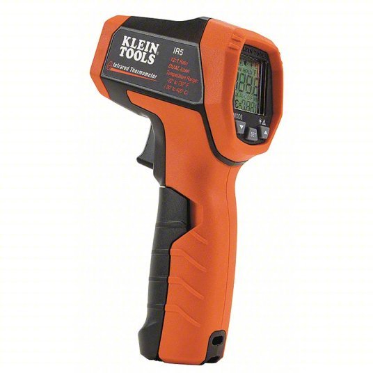 Klein Tools IR5 Infrared Thermometer,Dual-Laser IR5, Not Certified