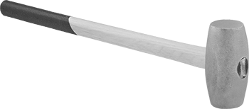 McMaster 5978A21 Brass Sledge Hammer with Hickory Handle, 8 lbs.