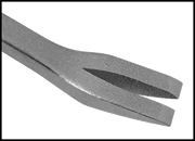 McMaster 5992A13 Nail-Pulling Pry Bar U-Shaped Claw x Offset Chisel End, 24" Overall Length