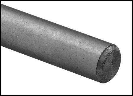 McMaster 58910A19 Pry Bar Straight Wedge x Straight Round End, 60" Overall Length