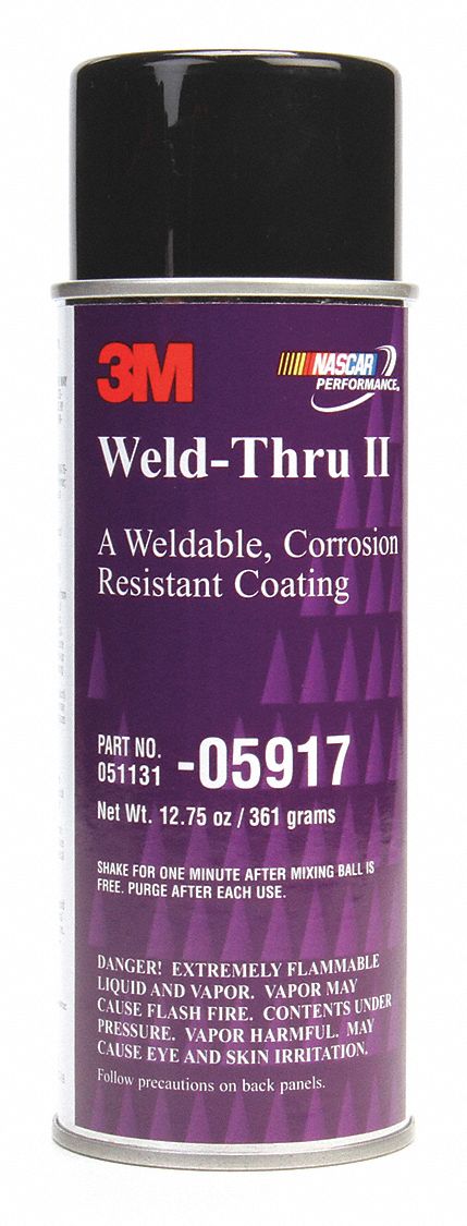 3M 05917 Weld-Thru Coating II, 12.75 oz, PK6