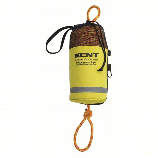 Kent Safety 152800-300-100-13 Rescue Throw Bag,With 100ft. Rope