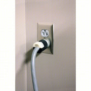 Hubbell HBL8215C Straight Blade Plug 5-15P, 15 A, 125V AC, Black/White, 2 Poles, Screw Terminals