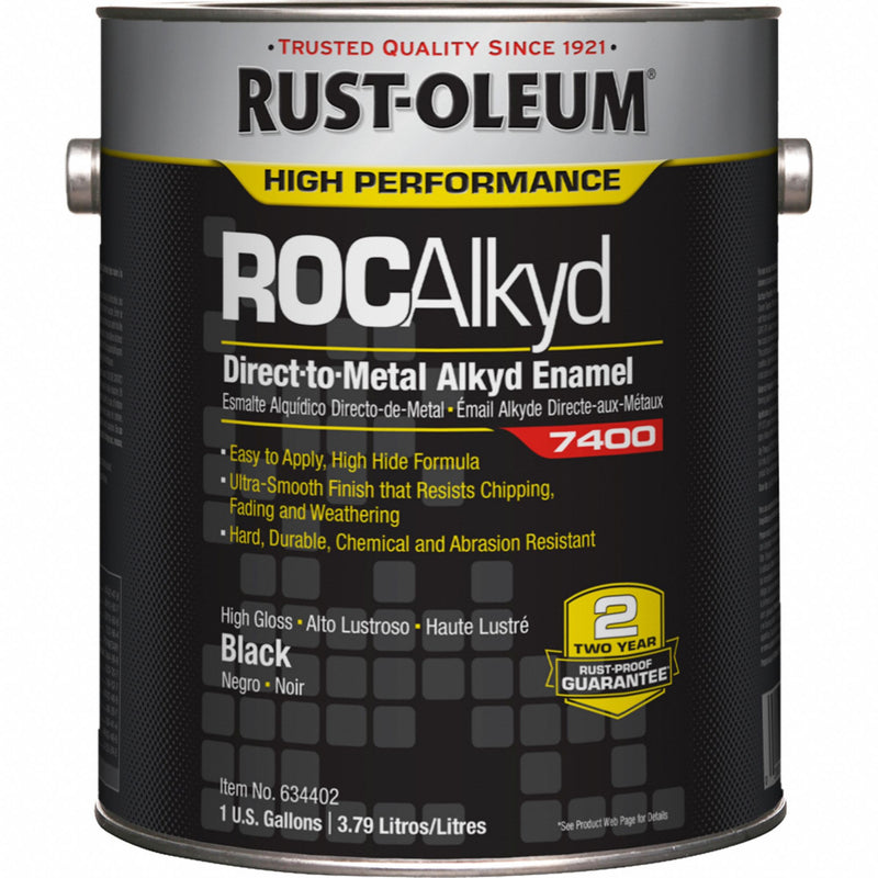 Rust-Oleum 634402 DTM Coating 1 gal Black