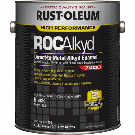 Rust-Oleum 634402 DTM Coating 1 gal Black