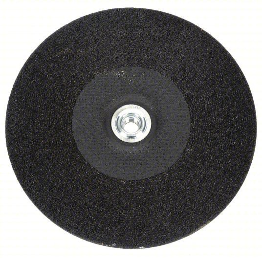 Norton 66252940098 Depressed Center Grinding Wheel Type 27, 7 in x 1/4 in x 7/8 in, Aluminum Oxide, 24 Grit