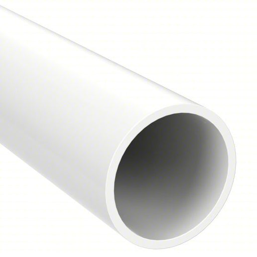 GF Piping H0400600PW1000 Pipe, Schedule 40, 6 In, 10 ft. Length, PVC