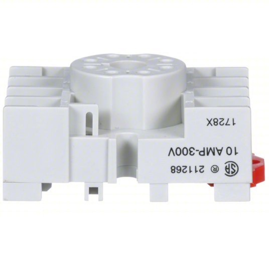 Schneider 8501NR51 Relay Socket 15 A Rating, DIN - Rail & Surface Socket Mounting, 8 Pins, A Socket, Std - Redwood.KV5B586