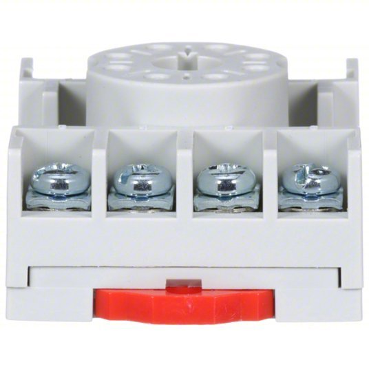 Schneider 8501NR51 Relay Socket 15 A Rating, DIN - Rail & Surface Socket Mounting, 8 Pins, A Socket, Std - Redwood.KV5B586