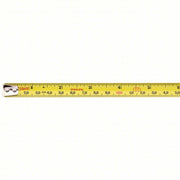 Stanley 33-215 Tape Measure Inch/Metric, Nonmagnetic Single Hook Tip, Metal, 12 ft / 3.5 m, Narrow Blade