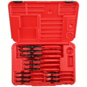 Proto J360B Retaining Ring Plier Set: Internal/External, For 3/8 in to 3 in Bore Dia, 0°,45°,90° Tip Angle