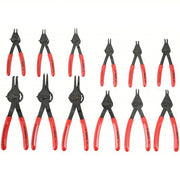 Proto J360B Retaining Ring Plier Set: Internal/External, For 3/8 in to 3 in Bore Dia, 0°,45°,90° Tip Angle