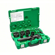 Greenlee 7906SB Quick Draw 90 Hydraulic Knockout Kit, 8-Ton Knockout Punch Kit with Slug-Buster, 1/2" to 2"