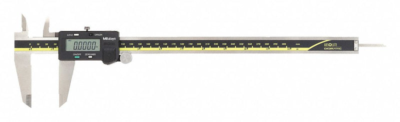 Mitutoyo 500-173-30 4-Way Digital Caliper, 0 in to 12 in /0 mm to 300 mm, Inch/Metric, +/- 0.0015 in Accuracy