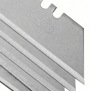 Stanley 11-921 Utility Blade 2 7/16 in Blade Lg, 3/4 in Blade Wd, 0.03125 in Blade Thick, Steel, 5 PK