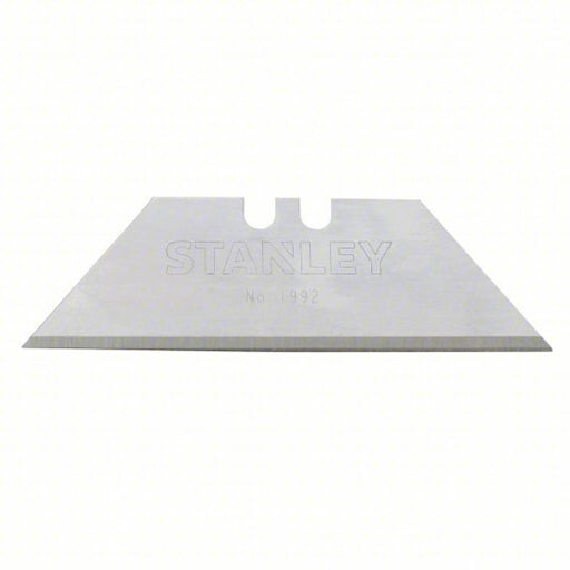 Stanley 11-921 Utility Blade 2 7/16 in Blade Lg, 3/4 in Blade Wd, 0.03125 in Blade Thick, Steel, 5 PK