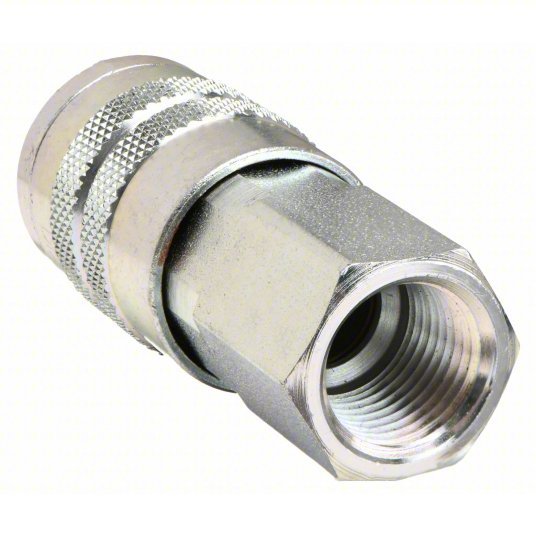 Dixon 4FF4 Quick Connect Hose Coupling 1/2 in Body Size, 1/2 in Hose Fitting Size, FNPT