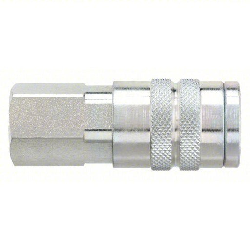 Dixon 4FF4 Quick Connect Hose Coupling 1/2 in Body Size, 1/2 in Hose Fitting Size, FNPT