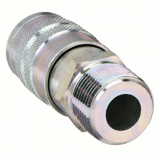 Dixon 4FM4 Quick Connect Hose Coupling 1/2 in Body Size, 1/2 in Hose Fitting Size, MNPT