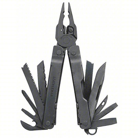 Leatherman 831106 Super Tool 300 Multi-Tool, Black, 19 Tools