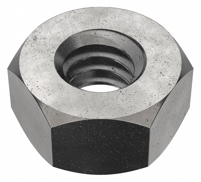 Armor Coat UST236011 Hex Nut, Std Hex, 1/4"-20 Thread, 7/16 in Hex Wd, 7/32 in Hex Ht, Steel, Grade 8, Std, 100 PK