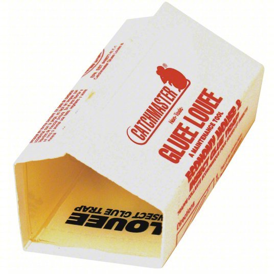 Catchmaster 75M Glue Trap, 7 in Overall Ht, 3 1/2 in Overall Wd, Plastic QTY:1