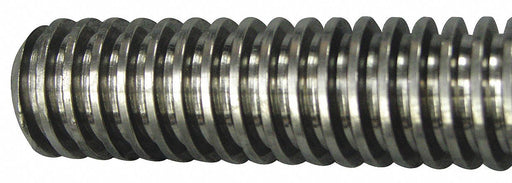 Approved Vendor 44937 Screw, 3/4"-6 Thread Size, 6 ft Lg, Steel, Grade 2, Plain